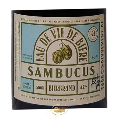 Sambucus Eau De Vie De Biere 42° 0,5l 80 bottles