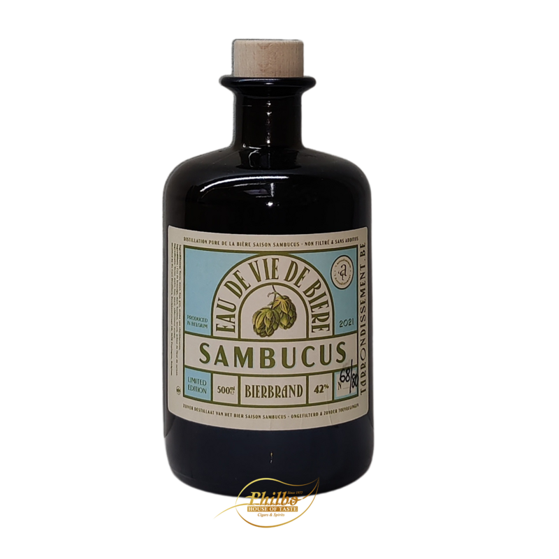 Sambucus Eau De Vie De Biere 42° 0,5l 80 bottles Sambucus Eau De Vie De Biere 42° 0,5l 80 bottles