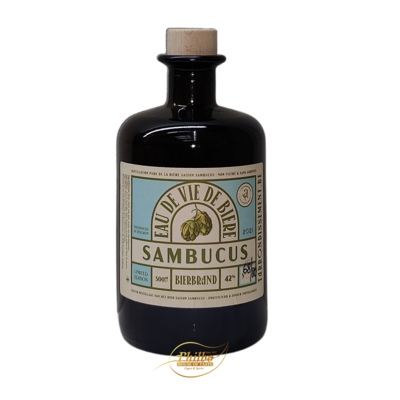 Sambucus Eau De Vie De Biere 42° 0,5l  80 bottles
