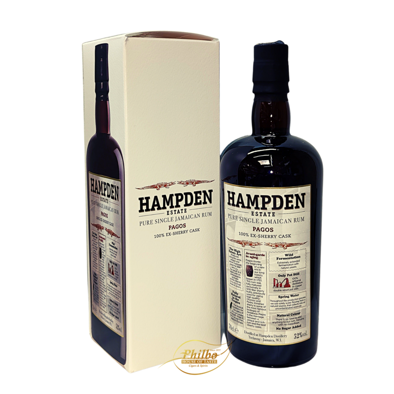 Hampden Estate Pagos Ex Sherry Cask 52° 70cl