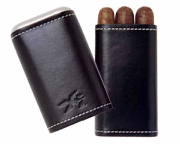 CIGAR CASE XIKAR ENVOY 243BK TRIPLE BLACK