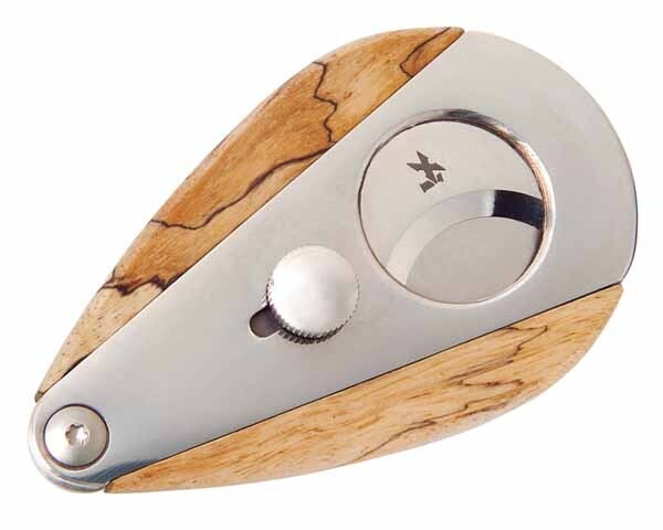 CIGAR CUTTER XIKAR XI-3 WOOD 300SPT SPALTED TAMARIND