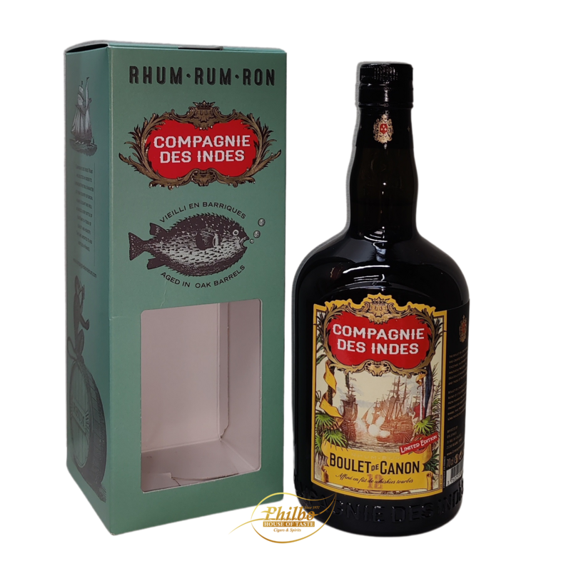 Boulet De Canon 12  46° 70 cl Compagnie Des Indes