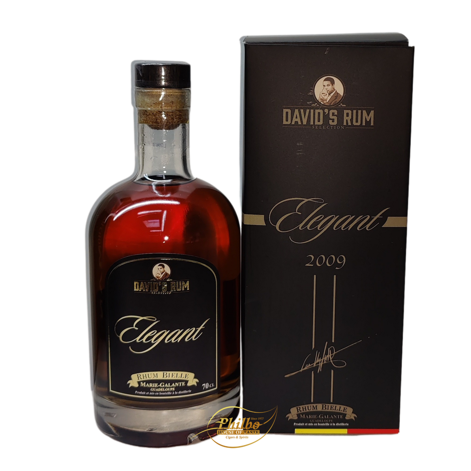 Bielle ELEGANT Millésime 2009 Brut de Fût Premium 13y David’s Rum Selection 47,7% 700ml
