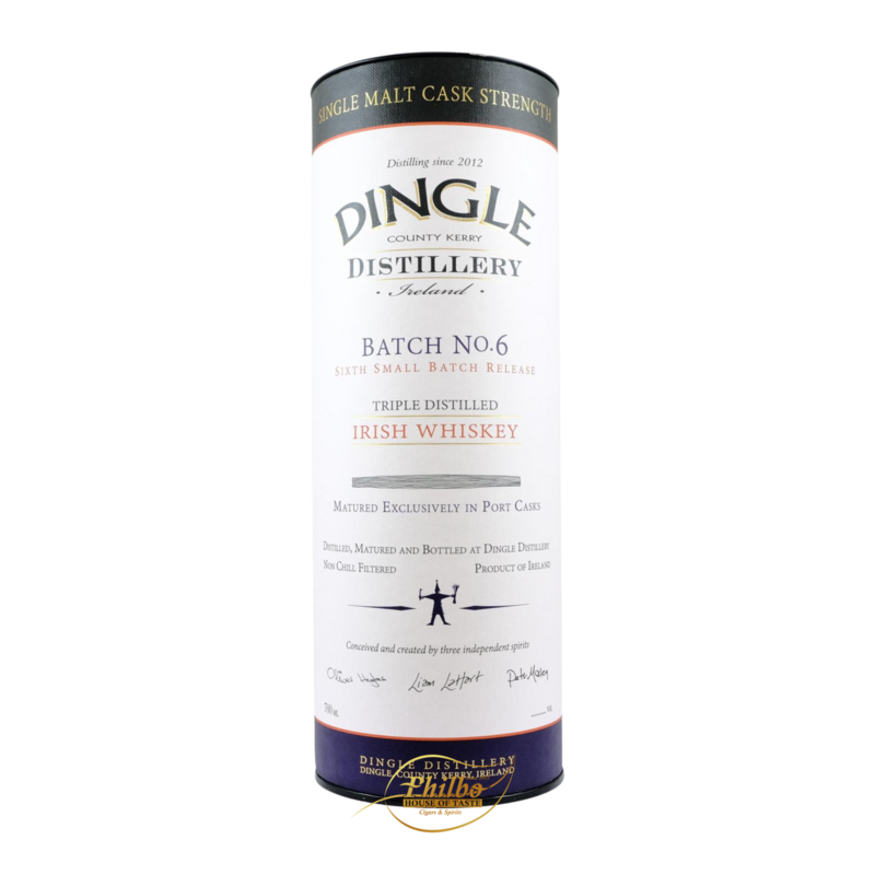 Dingle Single Malt Cask Strength 6th Small Batch Release 60,4 % 700ml