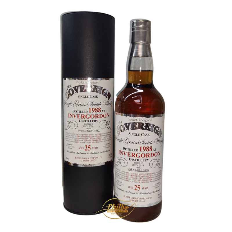 Invergordon 1988 HL The Sovereign 25y 58,1% 700ml Invergordon 1988 HL The Sovereign 25y 58,1% 700ml