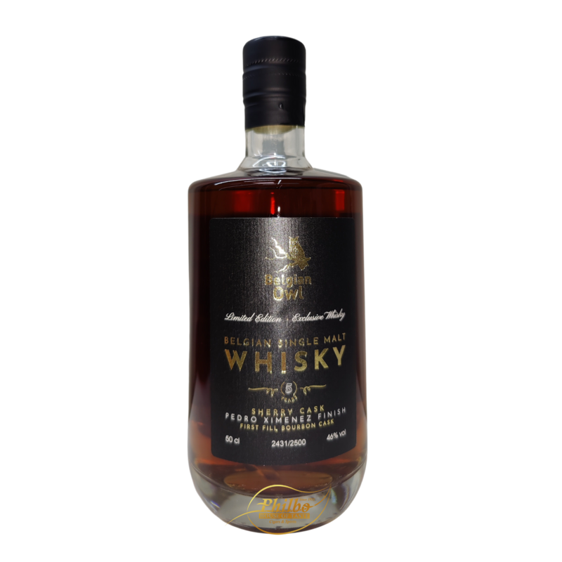 Belgian Owl 'Pedro Ximenez' 46° LIMITED RELEASE First Edition