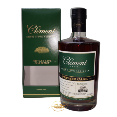 Clement Private Cask Collection for Cigarshops 5y 11 month  54,3% 700ml