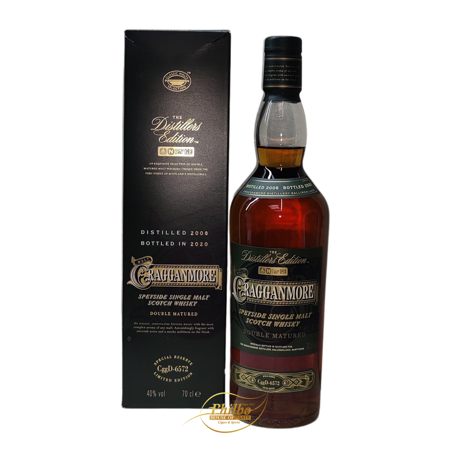 Cragganmore 2008 The Distillers Edition 40% 700ml