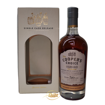 Golden Grain 50y VM The Cooper's Choice Fresh Bourbon Cask #0042 50% 700ml Golden Grain 50y VM The Cooper's Choice Fresh Bourbon Cask #0042 50% 700ml