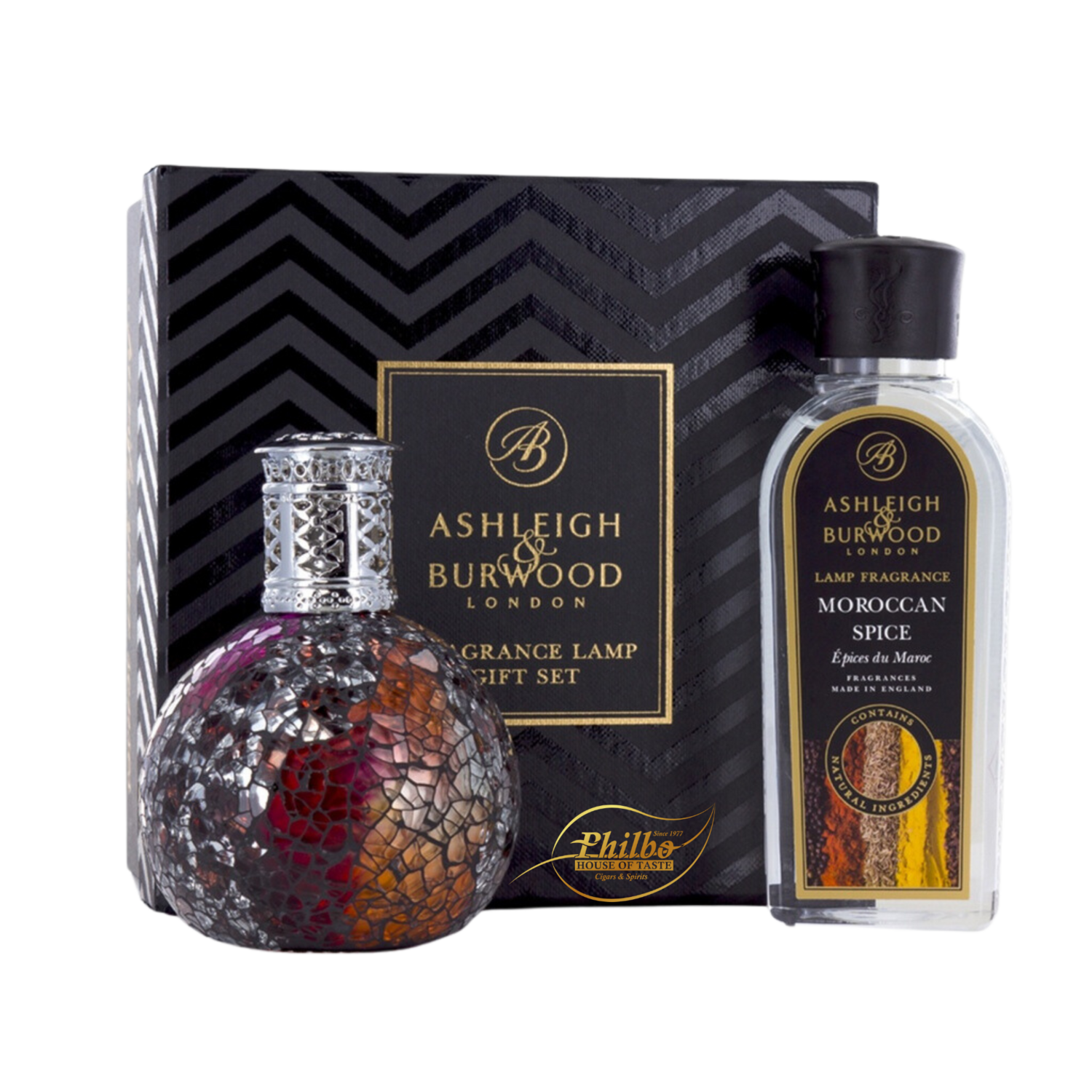 Ashleigh & Burwood Lamp Gift Vampiress+Morroc Spice