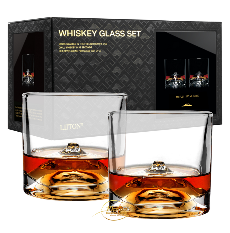 LIITON Crystal Whiskey giftset 2 Glass Mount Fuji LIITON Crystal Whiskey giftset 2 Glass Mount Fuji