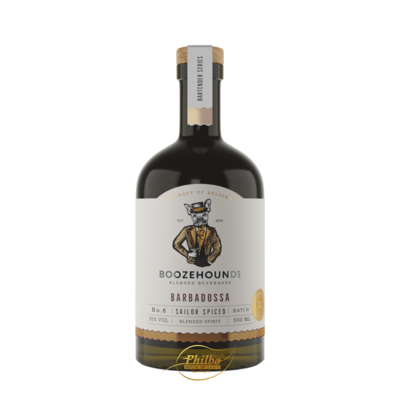 Boozehounds Black rum Barbadossa 35%