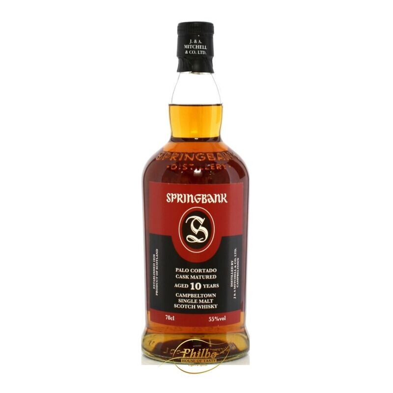 Springbank 10y Palo Cortado HHD 55% 700ml Springbank 10y Palo Cortado HHD 55% 700ml