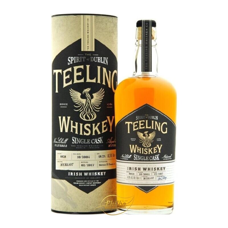 Teeling 2004 Single Cask Merlot Finish #8828 48.2% 700ml