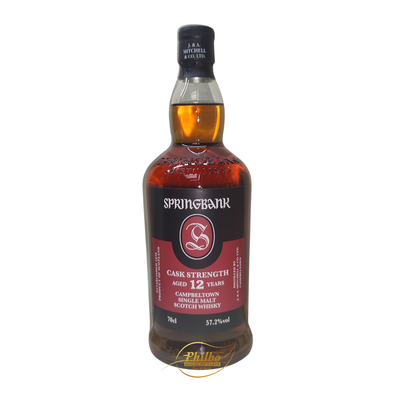 Springbank 12y Cask Strength Batch 26 57.2% 700ml Springbank 12y Cask Strength Batch 26 57.2% 700ml