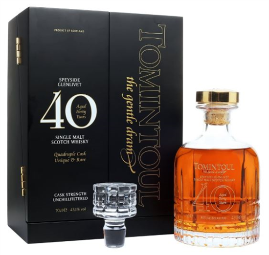Tomintoul 40 Years 43.1° 0.7L
