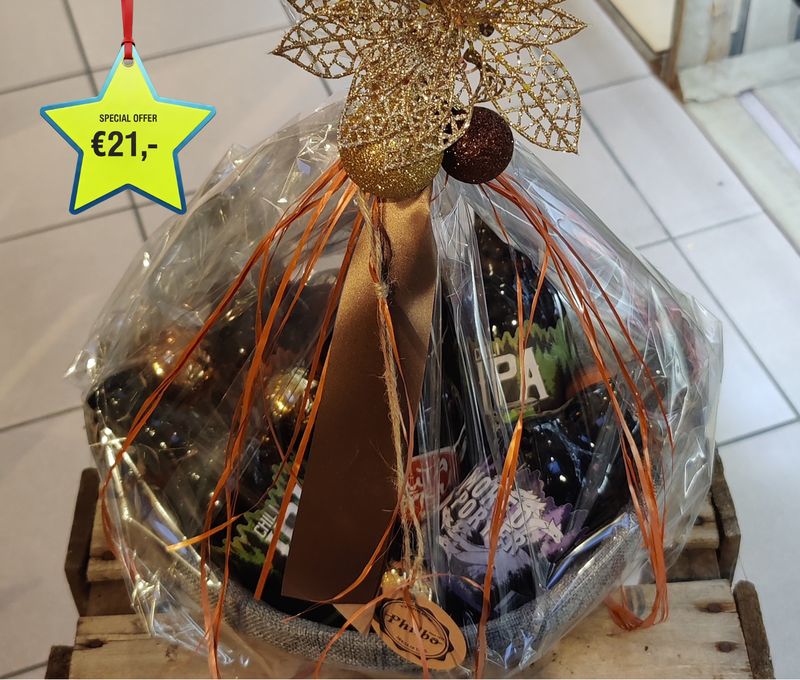 Gemengde mand 6 lokale bieren