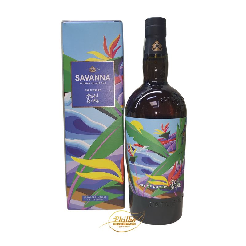 Savanna The Art Of Rum By Yann Le Gall 70cl 54%Vol