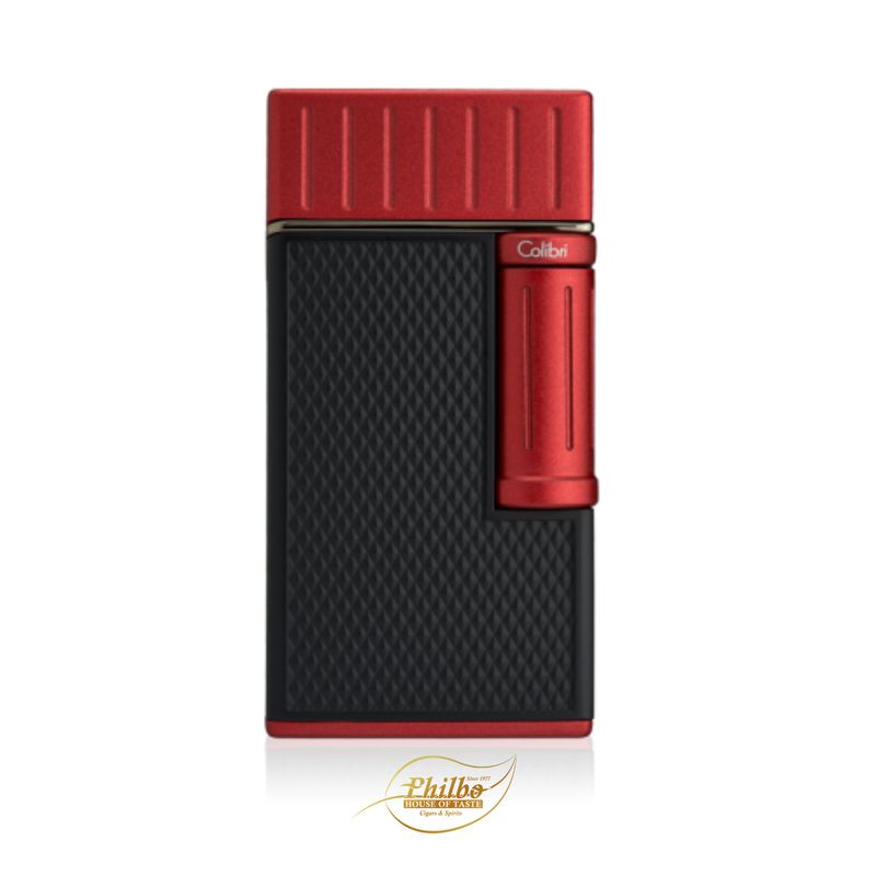Lighter Colibri Julius black/red