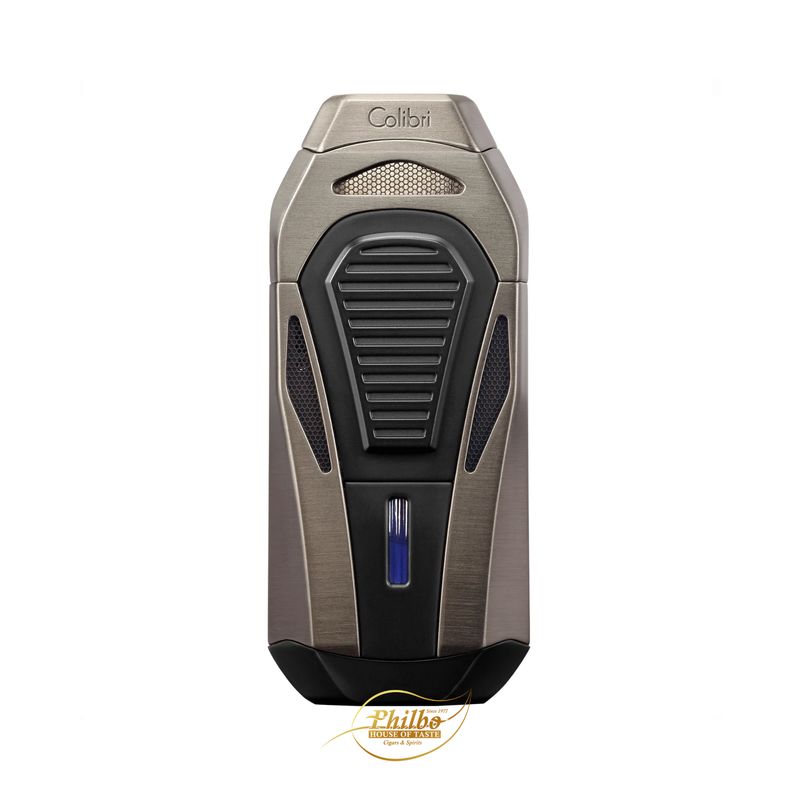 Lighter Colibri Boss Silver Black