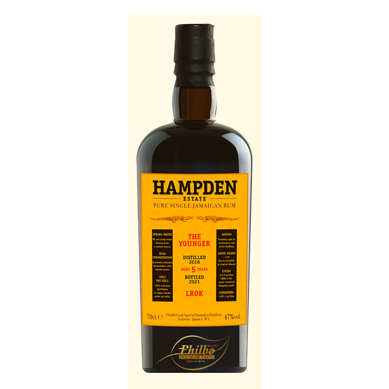 Hampden Estate 2016 LROK The Younger 47% 70cl