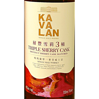 Kavalan Triple Sherry Cask 40%
