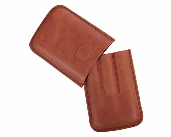 CIGAR CASE 09241 LEDER BRUIN 3 ROBUSTO CIGAR CASE 09241 LEDER BRUIN 3 ROBUSTO