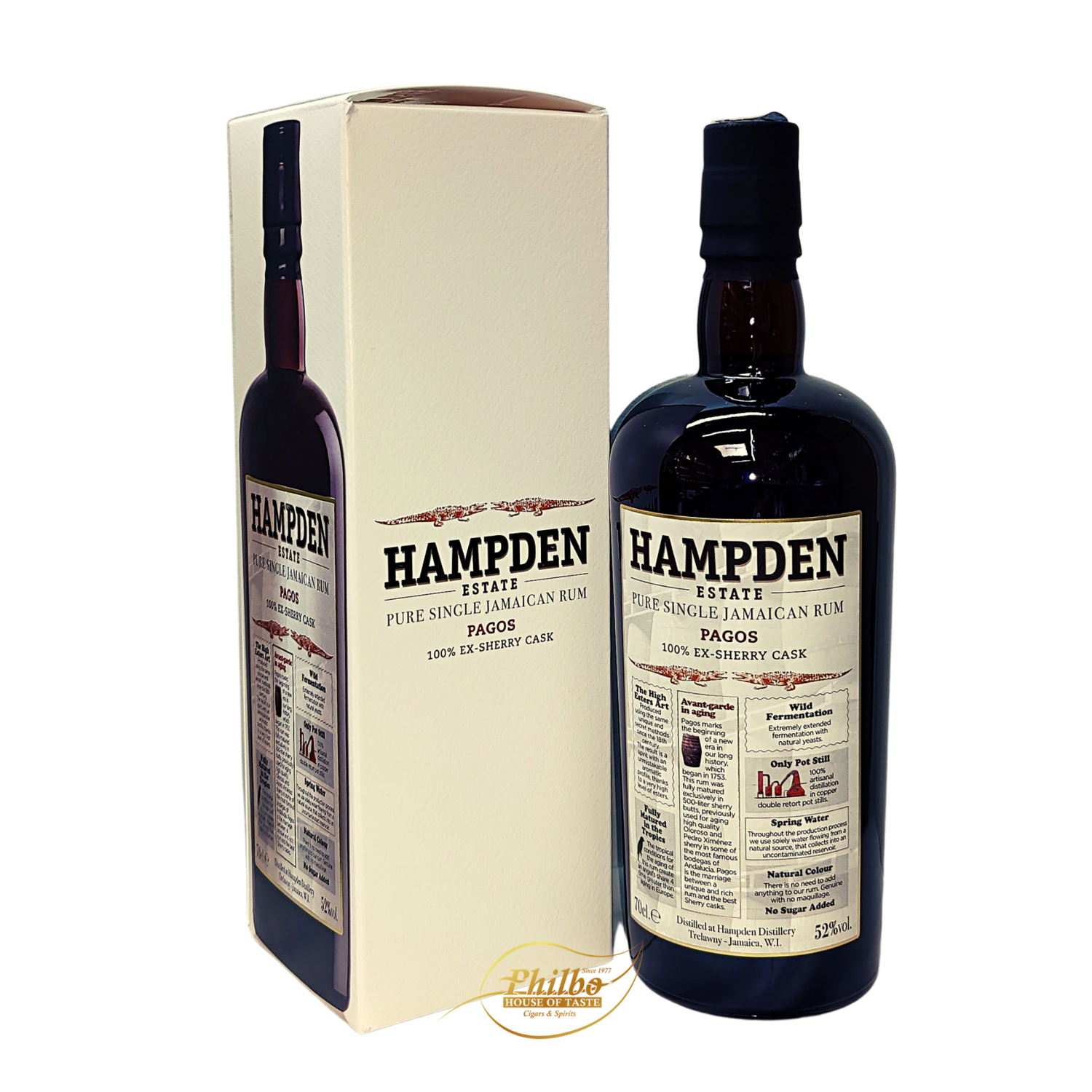 Hampden Estate Pagos Ex Sherry Cask 52° 70cl