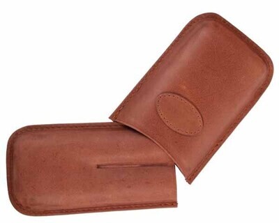 CIGAR CASE 09240 LEDER BRUIN 2 ROBUSTO CIGAR CASE 09240 LEDER BRUIN 2 ROBUSTO