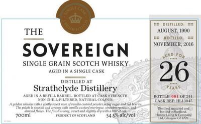 Strathclyde 1990 HL The Sovereign 26y 54,5% 700ml