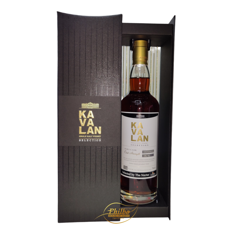 Kavalan 2010 Port Cask Strenght Cask 0100929003A for The Nectar 55,6° 700ml Kavalan 2010 Port Cask Strenght Cask 0100929003A for The Nectar 55,6° 700ml