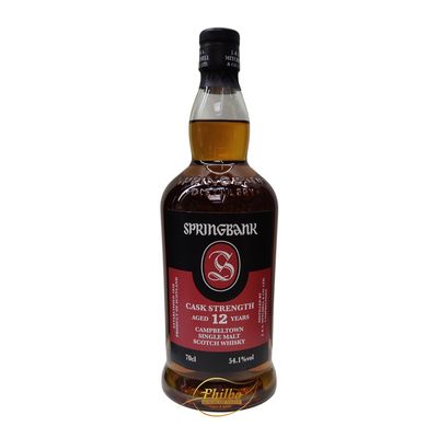 Springbank 12y Cask Strength Batch 24 Bourbon Sherry 54.1% 700ml