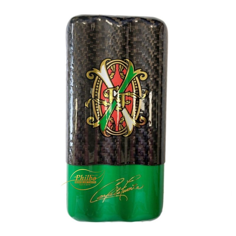 Cigar case Arturo Fuente Opus X Dubai Carbon Fiber 3C-Case Green Cigar case Arturo Fuente Opus X Dubai Carbon Fiber 3C-Case Green