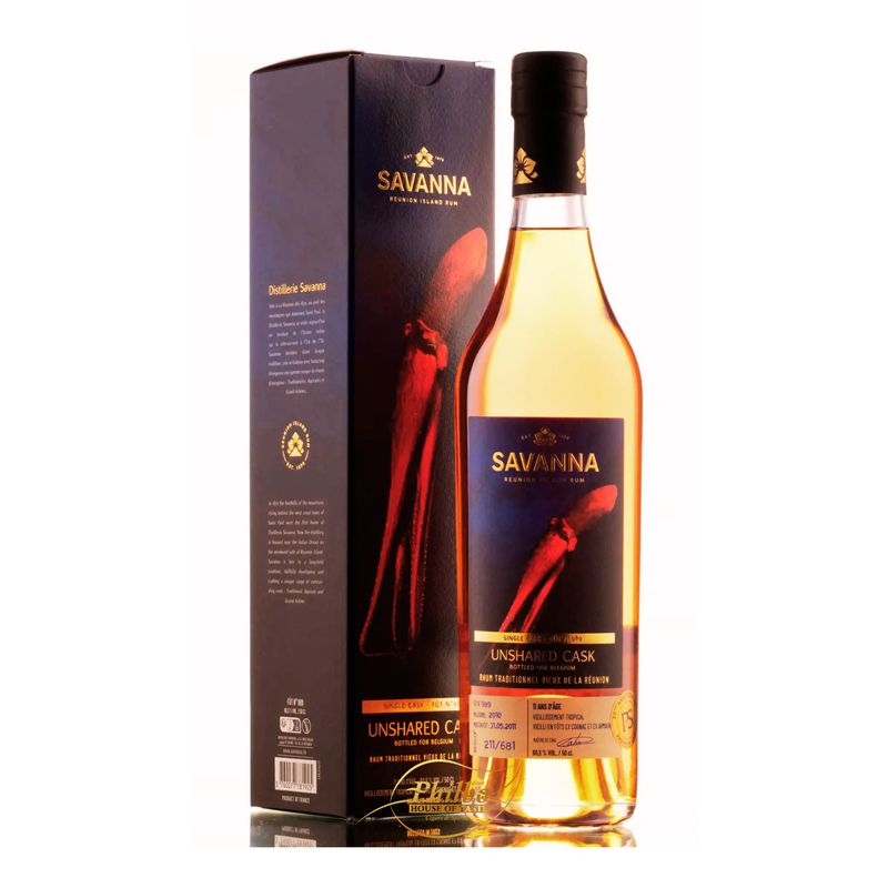 Savanna 2010 Unshared Cask for Belgium  Fut #989 11y 60.5% 500ml