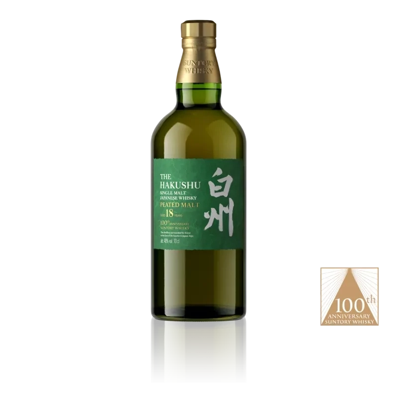 Hakushu 18 Years Peated Malt 100th Anniversary 48° 0.7L