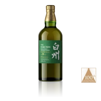 Hakushu 18 Years Peated Malt 100th Anniversary 48° 0.7L
