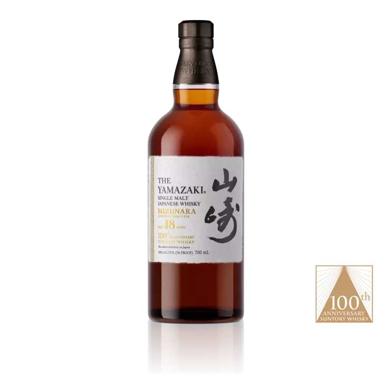 Yamazaki 18 Years Mizunara 100th Anniversary Edition 48° 0.7L