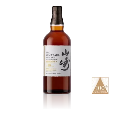 Yamazaki 18 Years Mizunara 100th Anniversary Edition 48° 0.7L