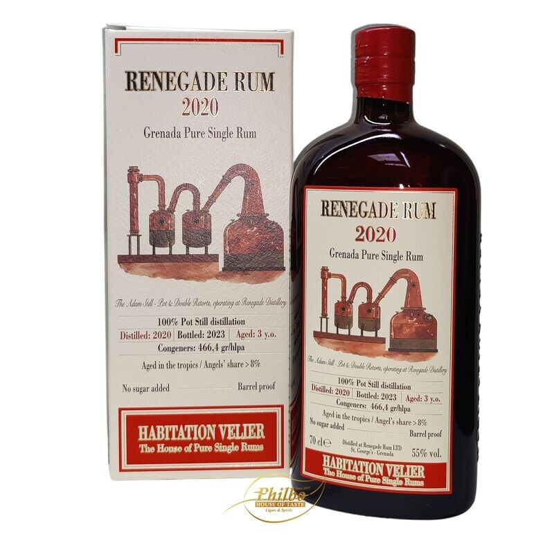 Habitation Velier 2020 Renegade Grenada 3yo 55% 700ml Habitation Velier 2020 Renegade Grenada 3yo 55% 700ml
