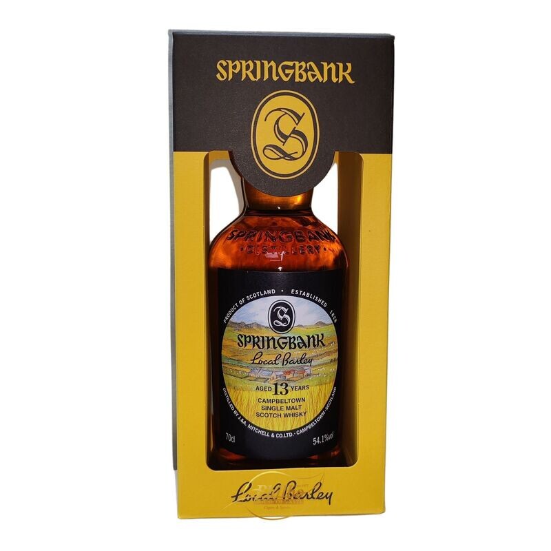 Springbank 13y Local Barley 2023 54.1% 700ml Springbank 13y Local Barley 2023 54.1% 700ml