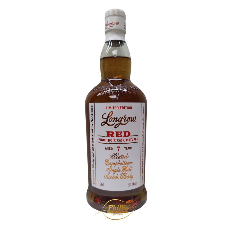 Springbank Longrow Red 7y Bourbon Pinot Noir 57.1% 700ml