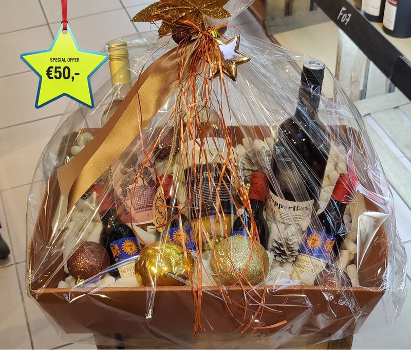 Wijn-mand witte wijn