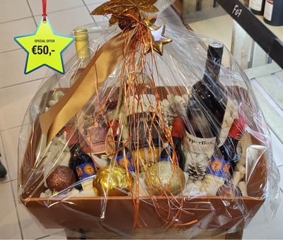 Wijn-mand witte wijn