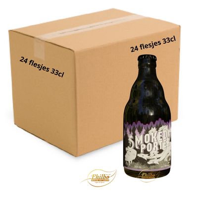 Sweynbeer Smoked Porter 33cl doos 24 pack Sweynbeer Smoked Porter 33cl doos 24 pack
