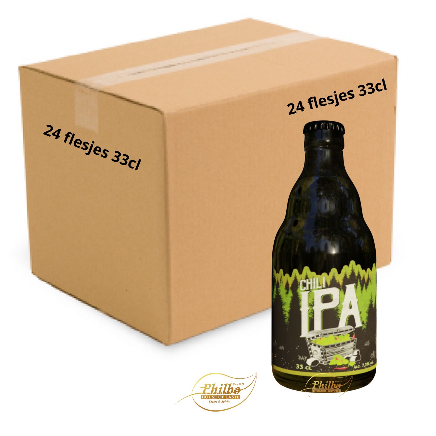 Sweynbeer Ipa Chili 33cl doos 24 pack Sweynbeer Ipa Chili 33cl doos 24 pack