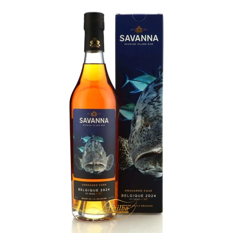 Savanna 2015 Unshared Cask for Belgium   Fut #985#  8y 62,1% 500ml