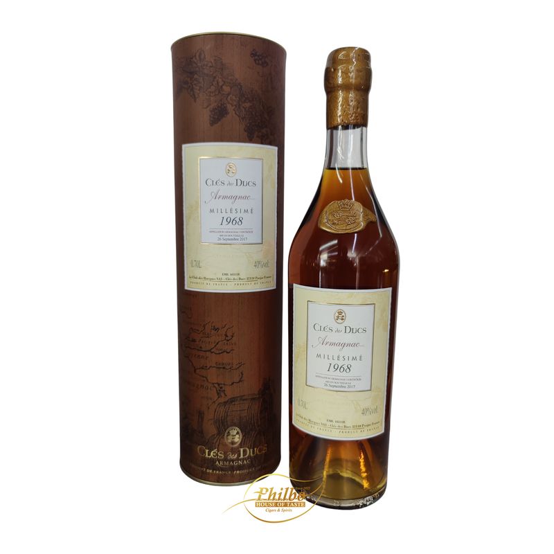 Cles des ducs 1968 70cl 40% Cles des ducs 1968 70cl 40%