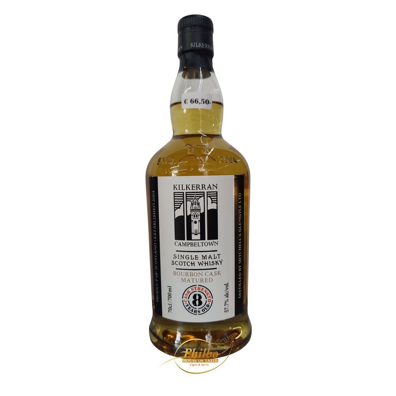 Kilkerran Bourbon Cask Strength 57,7% 70cl