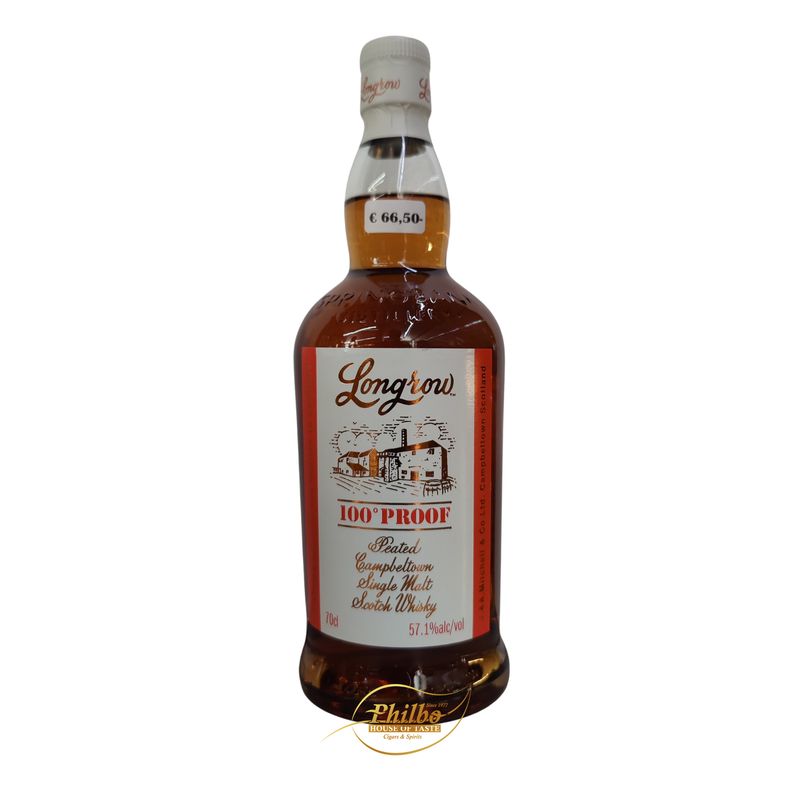 Springbank 100° Longrow Proof 57.1% 700ml